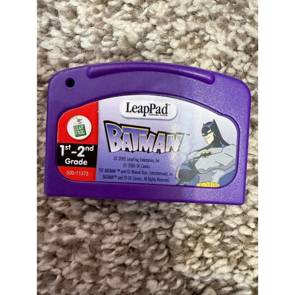 Lot of 5 Vintage LeapFrog LeapPad Educational Game Cartridges – Various Titles